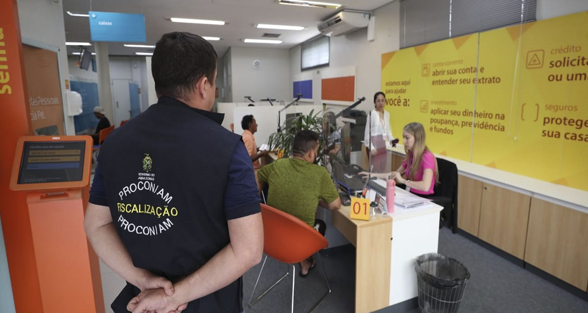 Procon-AM autuou 40 estabelecimentos por descumprimento à Lei das Filas, em Manaus