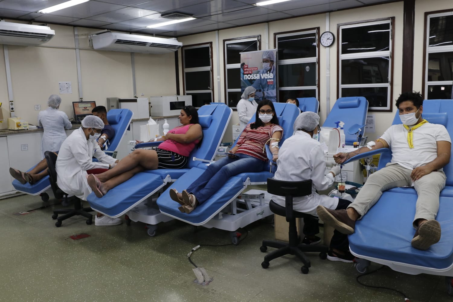 Bolsas de sangue coletadas no Hemoam abastecem 84 unidades de saúde no AM