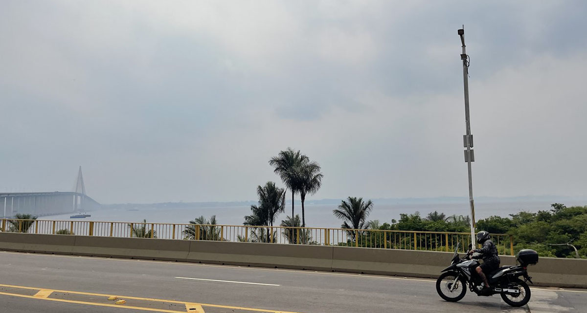Focos de queimadas na região metropolitana deixam Manaus com baixa visibilidade, diz Semmas