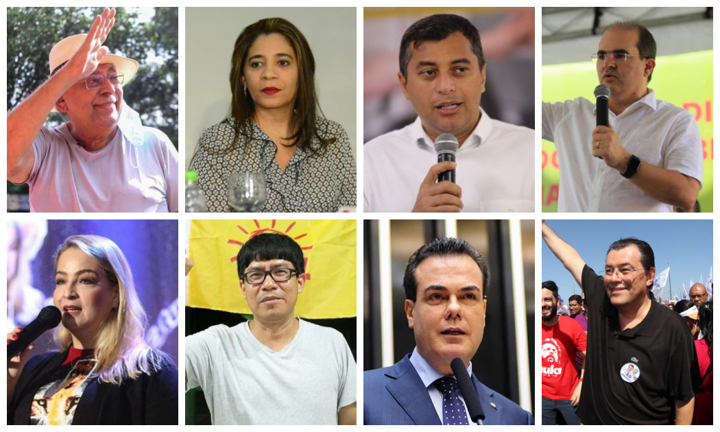 Candidatos ao Governo do AM iniciam campanha eleitoral 2022