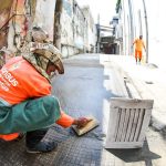 obras de calçamento