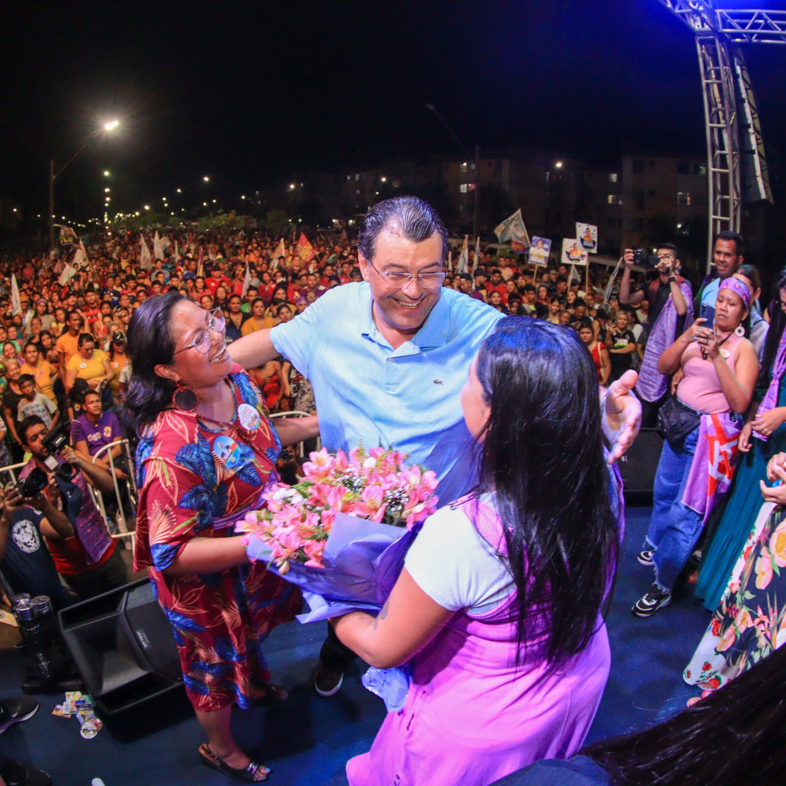 Eduardo Braga diz estar confiante que estará no segundo turno