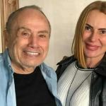 Stênio Garcia e esposa