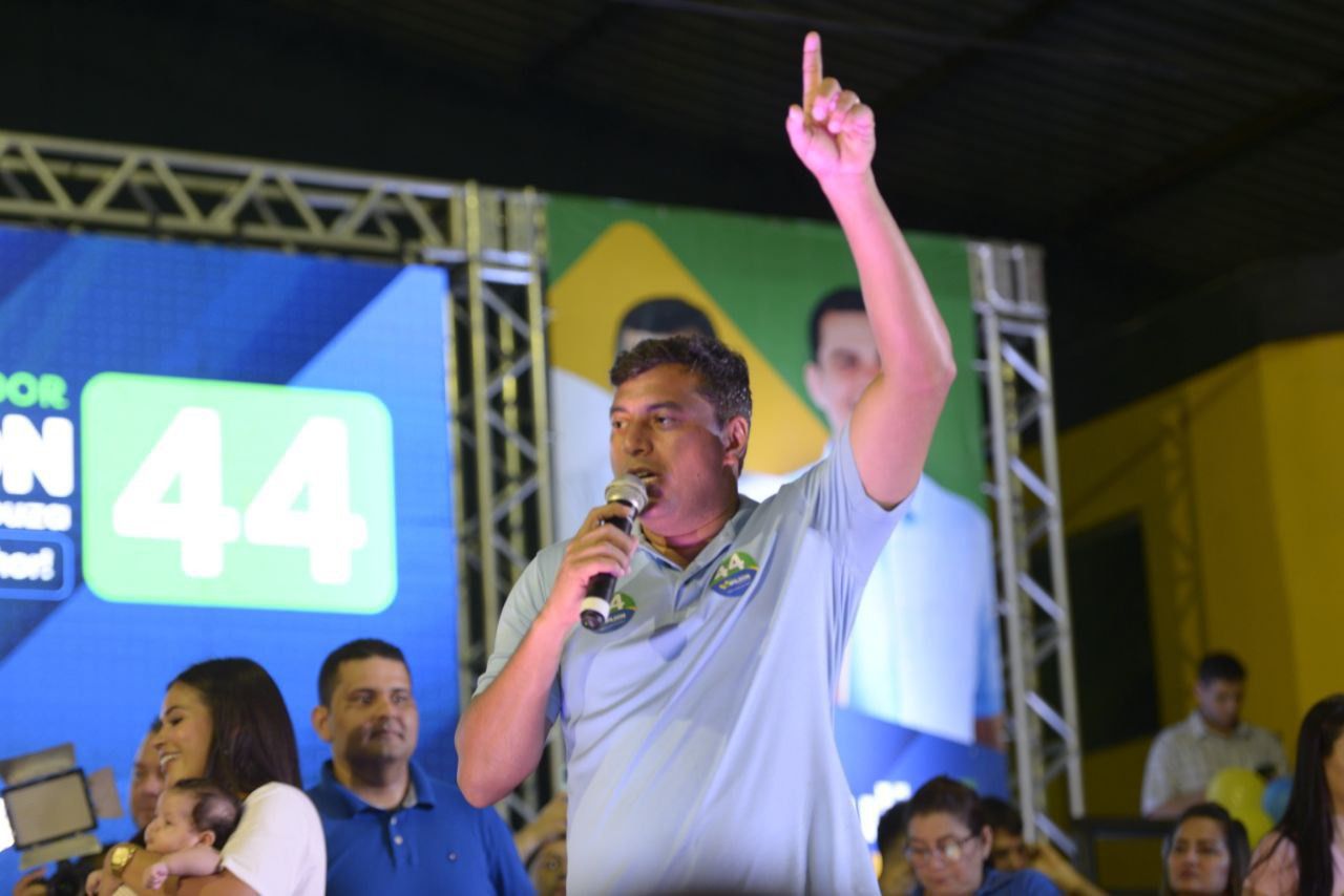 Wilson Lima tem 38% dos votos válidos, diz Ipec