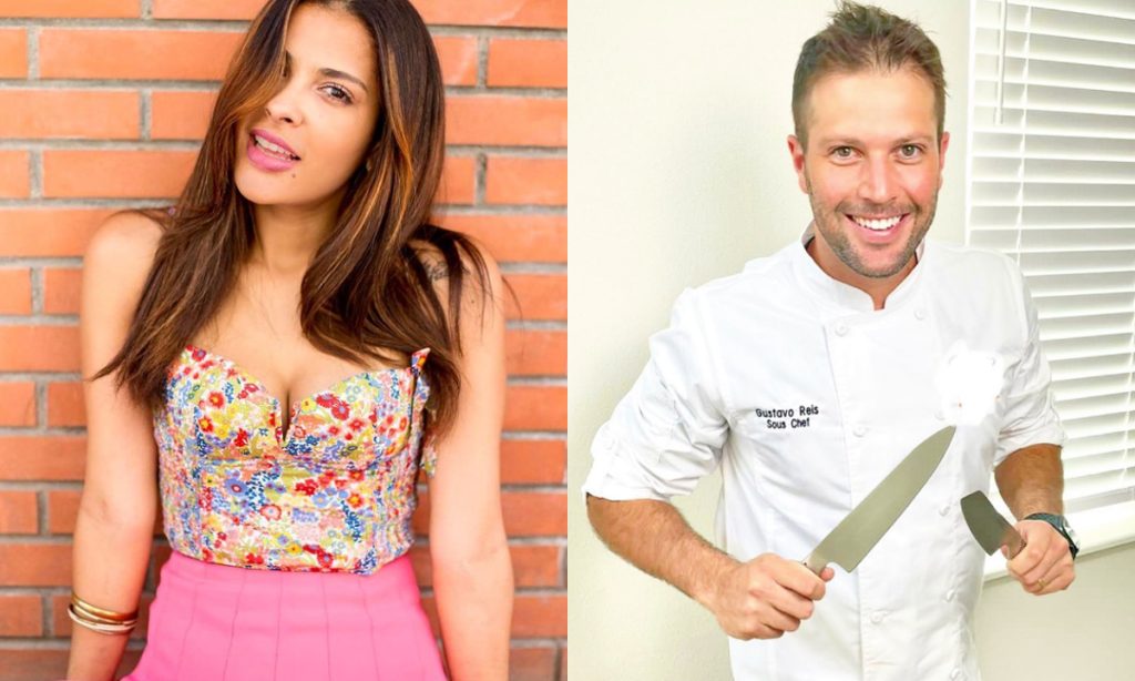 Gyselle Soares e Gustavo Leão