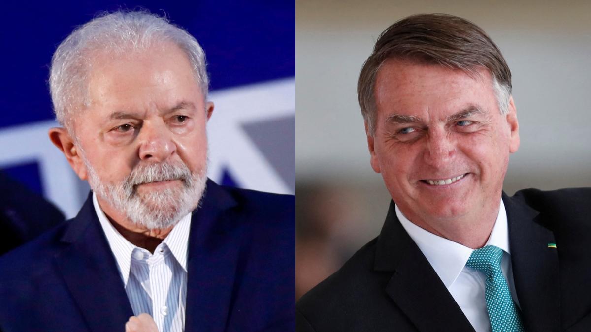 Ipec: Lula tem 51% no segundo turno e Bolsonaro, 43%