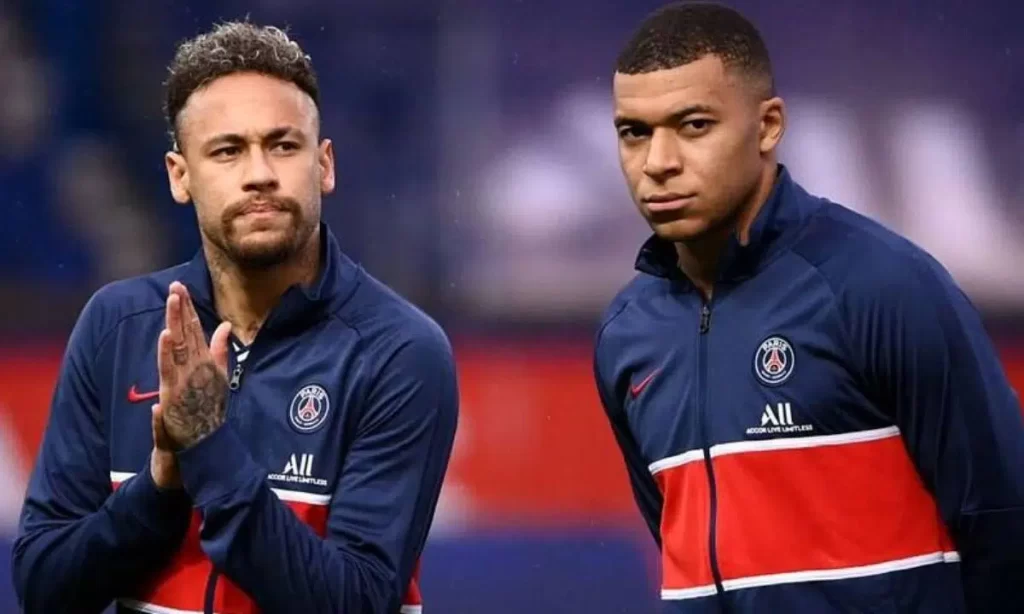 Neymar e Mbappé