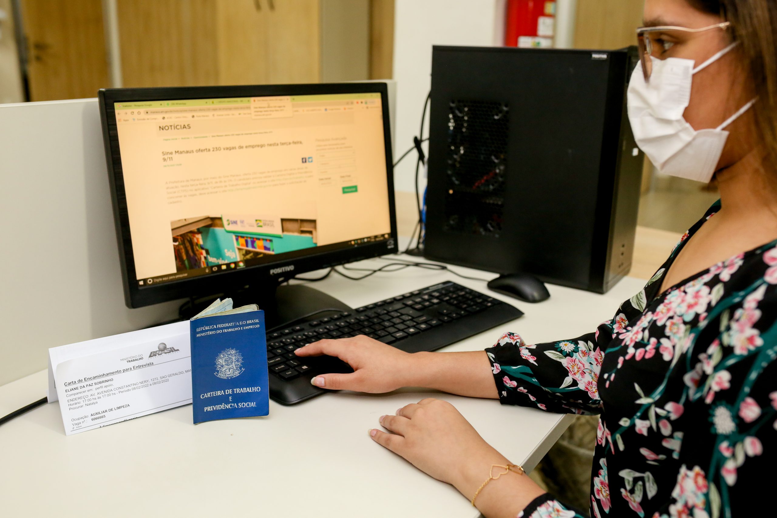 Sine Manaus oferta 346 vagas de emprego nesta terça-feira (22)
