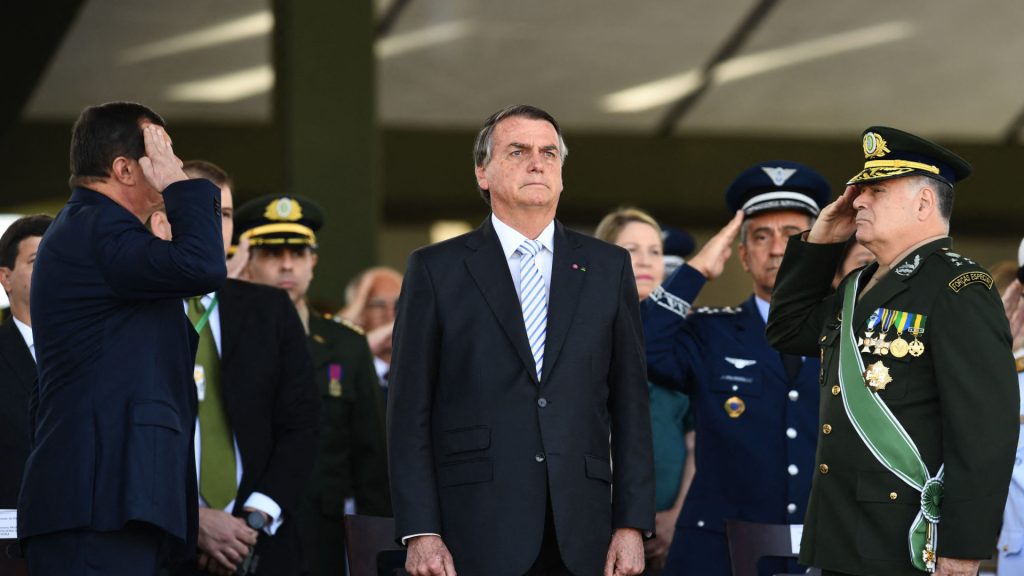 Bolsonaro participa de evento militar na cidade de Resende, no Rio de Janeiro (Getty Images)