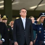 Bolsonaro participa de evento militar na cidade de Resende, no Rio de Janeiro (Getty Images)