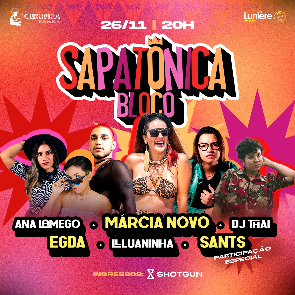 Bloco sapatônica abre pré-temporada de Carnaval no próximo sábado