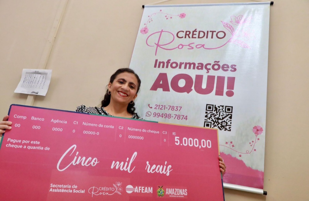Crédito Rosa transforma vida de mulheres empreendedoras do Amazonas