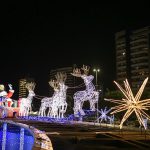 Trenó de Natal na Ponta Negra em Manaus - Foto: Antônio Pereira/Semcom