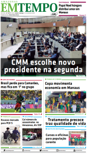 Capa - jornal Em Tempo