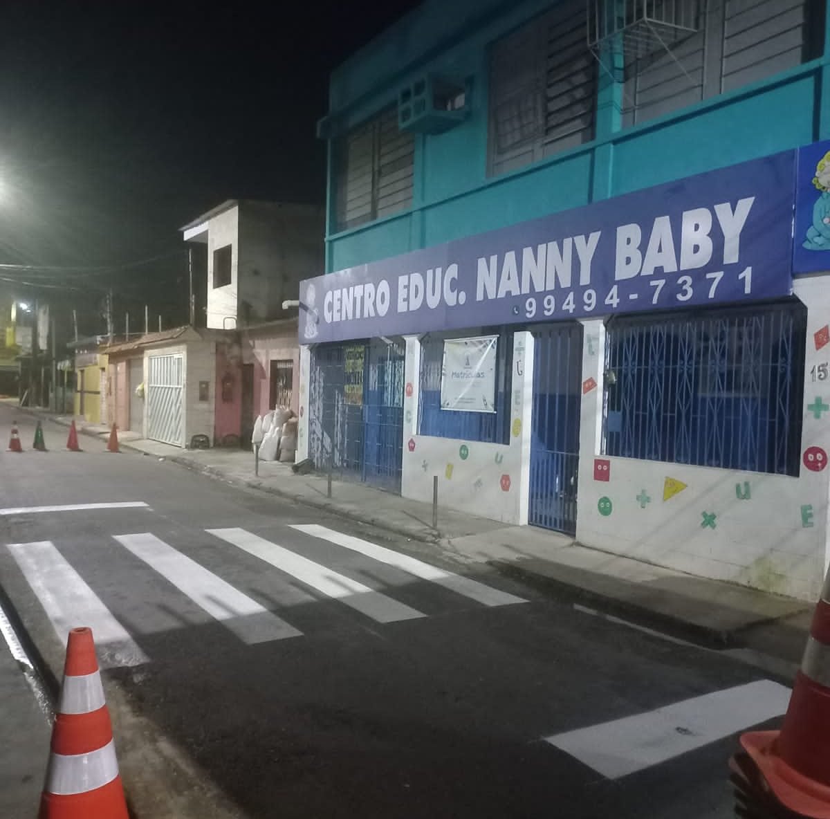 Dez novas faixas de pedestre em frente de escolas em Manaus