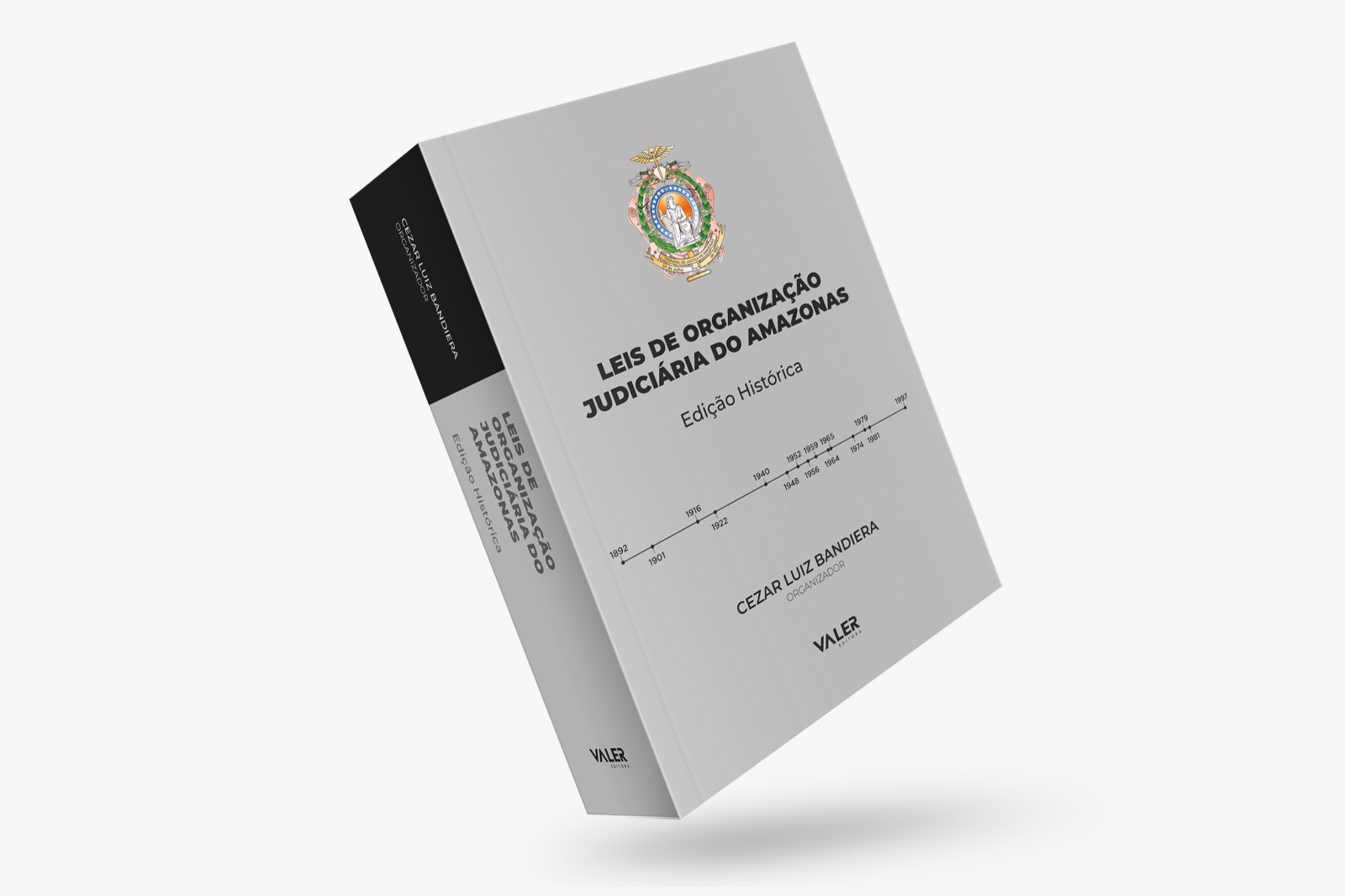 Desembargador do TJAM lança livro sobre legislação da organização judiciária