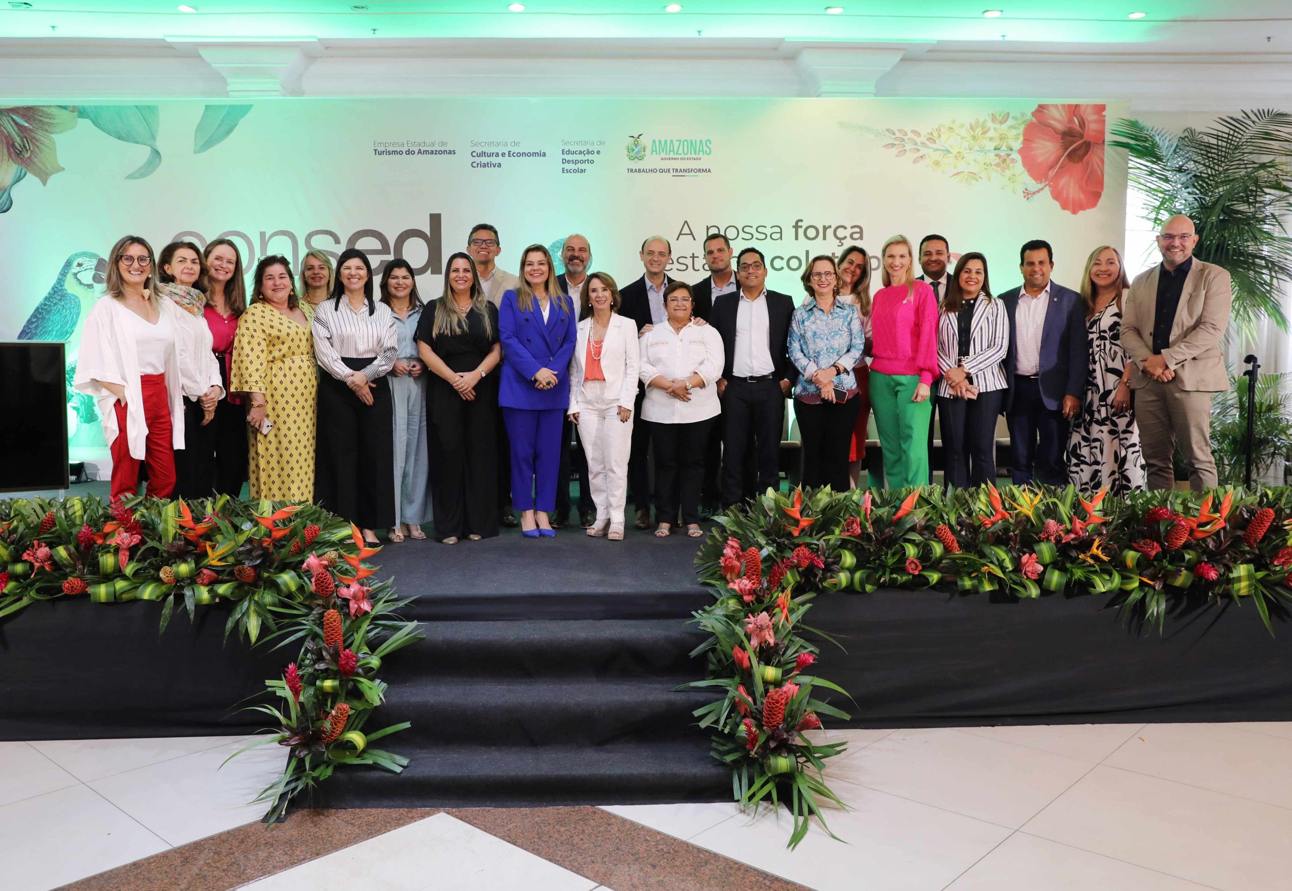 Secretários de educação de todo o país discutem políticas públicas educacionais, no Amazonas