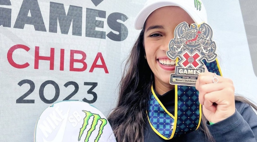 Rayssa Leal wins the X-Games title for the second time