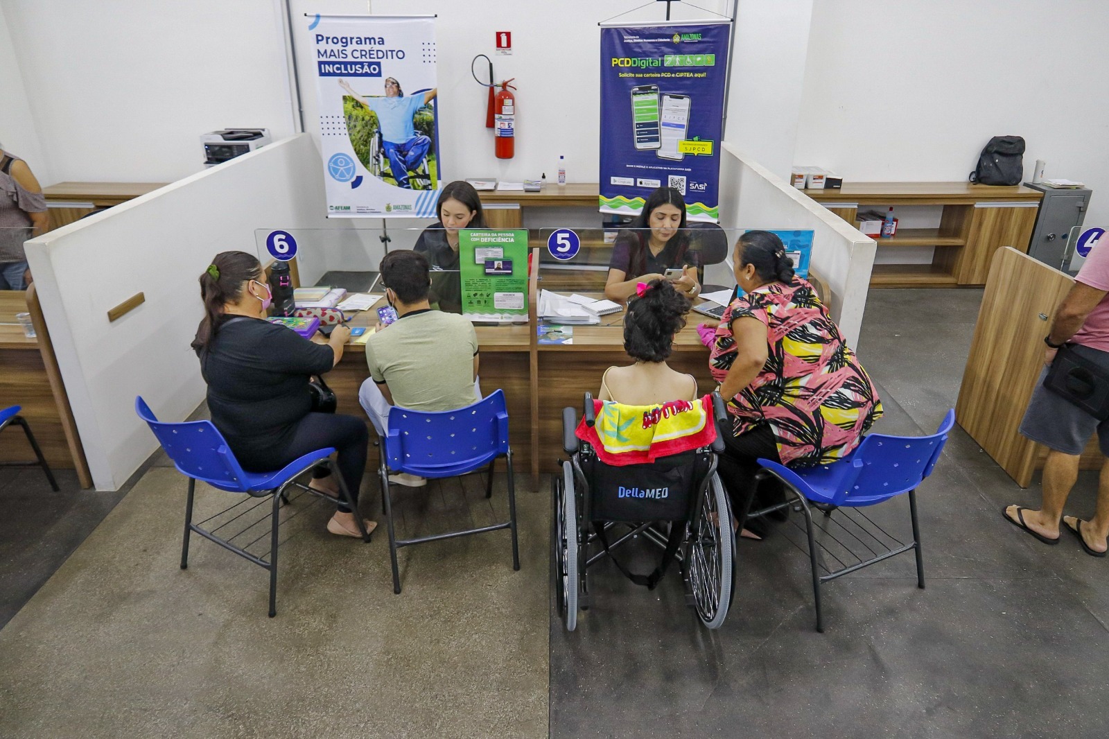 PACs de Manaus facilitam adesão a programas e benefícios para pessoas com deficiência