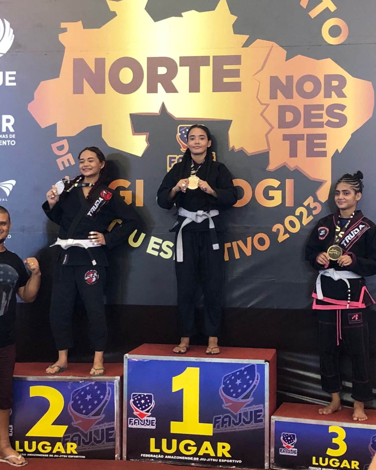 Samille Baraúna wins gold medal in North/Northeast Jiu-Jitsu