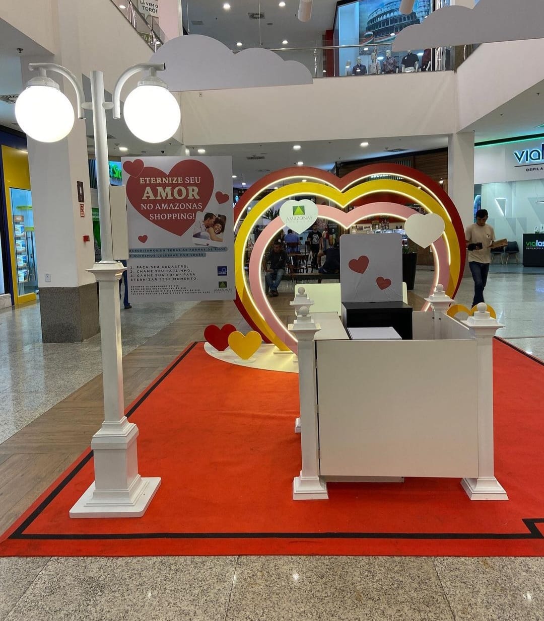 Amazonas Shopping realiza ação especial em comemoração ao Dia dos Namorados