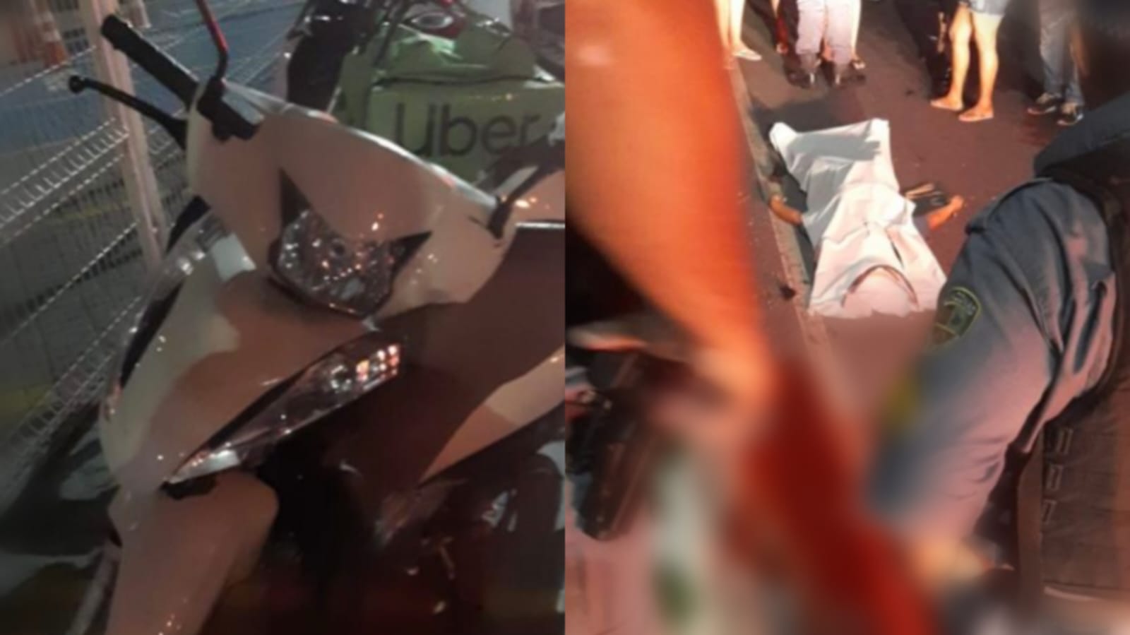 Jovem morre ao colidir motocicleta contra sarjeta no Japiim, em Manaus