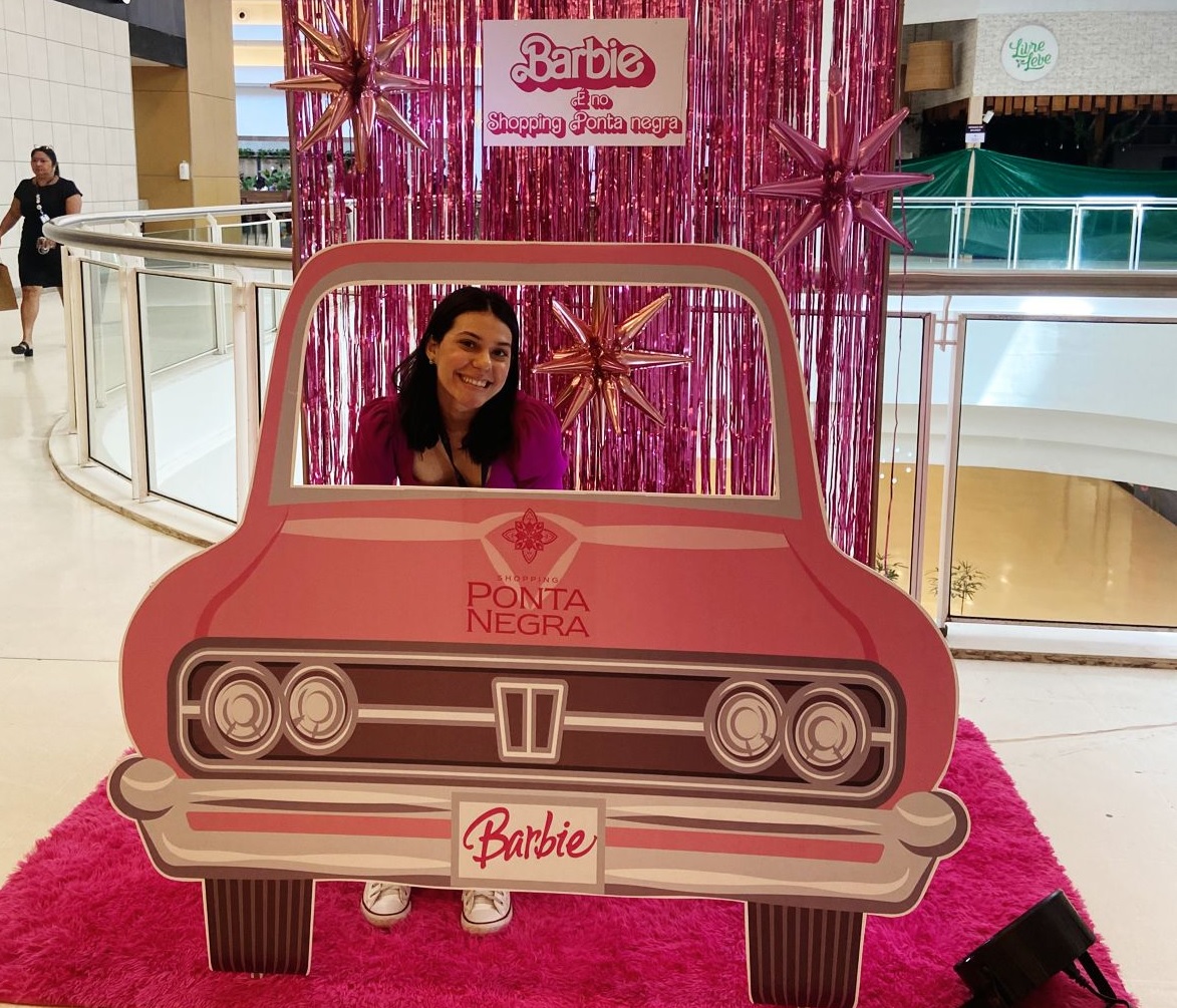 Barbie chega em shopping de Manaus com estreia do filme e ações com personagens