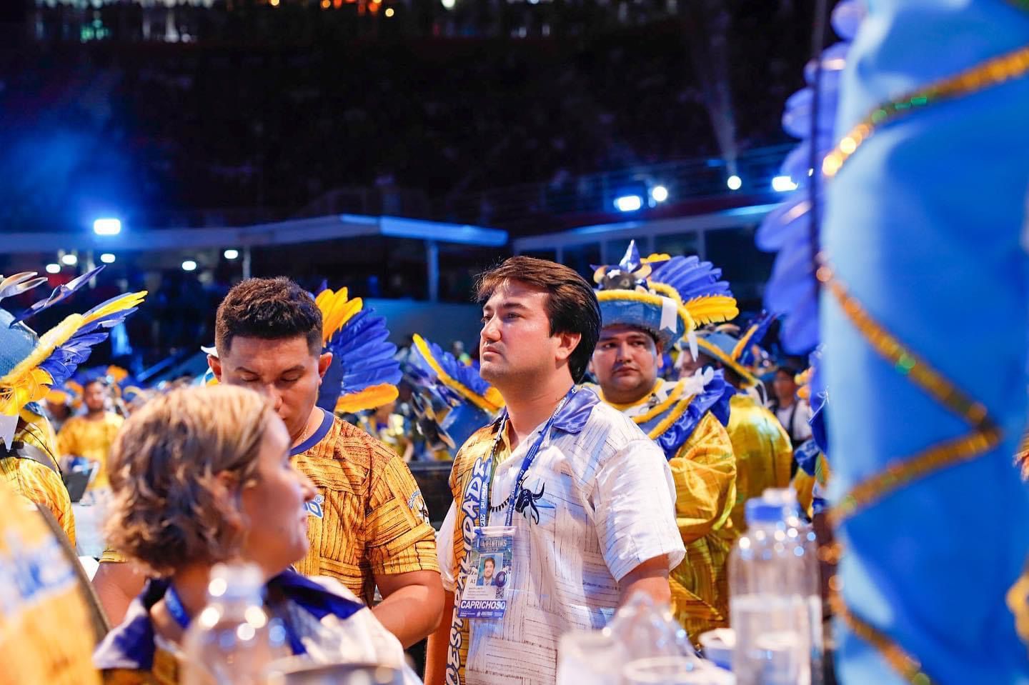 Com Jender Lobato, Caprichoso comprova importância de gestão dentro do Festival de Parintins