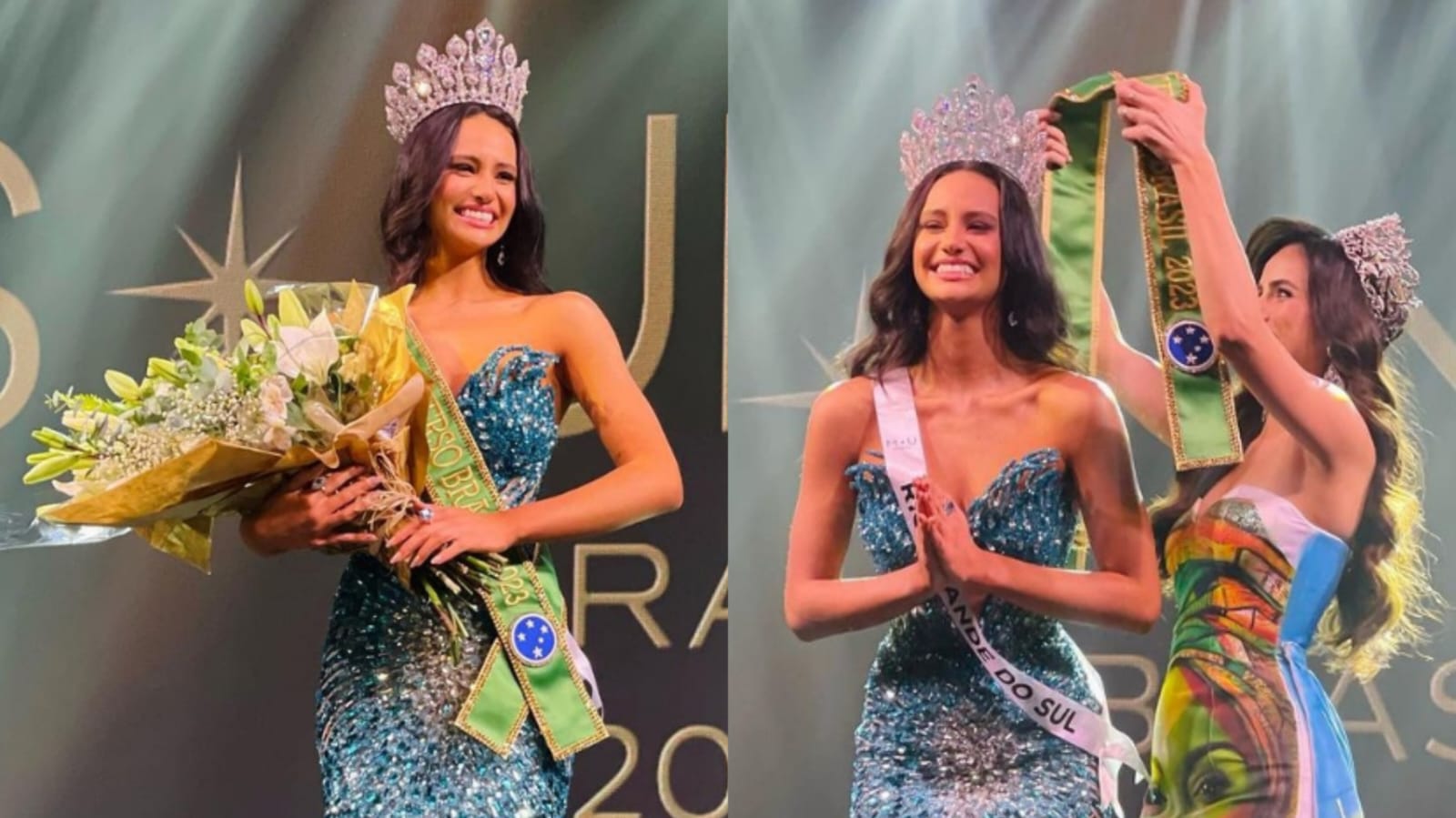 Gaúcha Maria Eduarda Brechane is elected Miss Brazil 2023