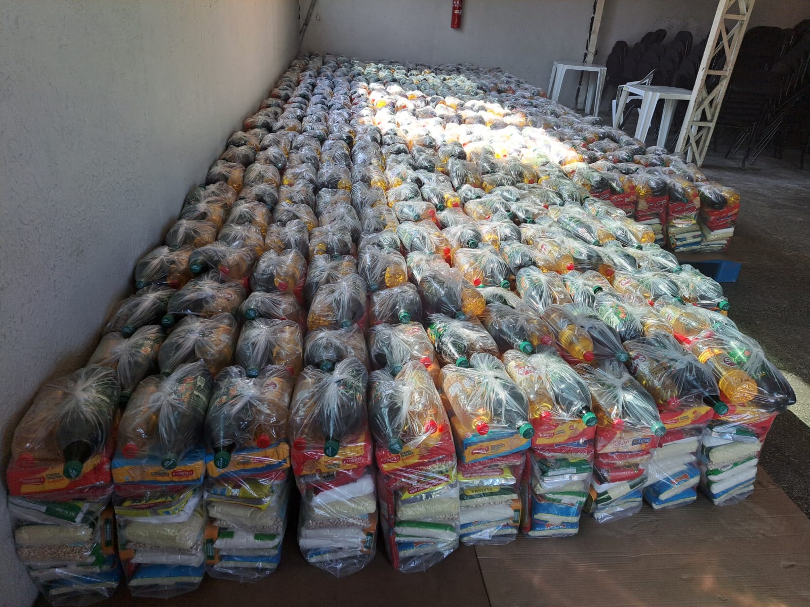 Mais de 800 cestas básicas são doadas para artistas em Parintins