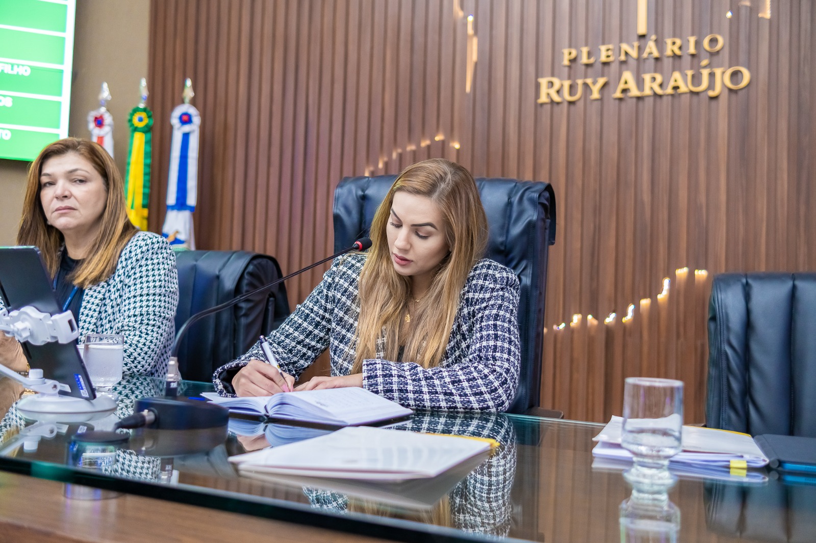 Projetos de Débora Menezes abordam a valorização policial e violência doméstica