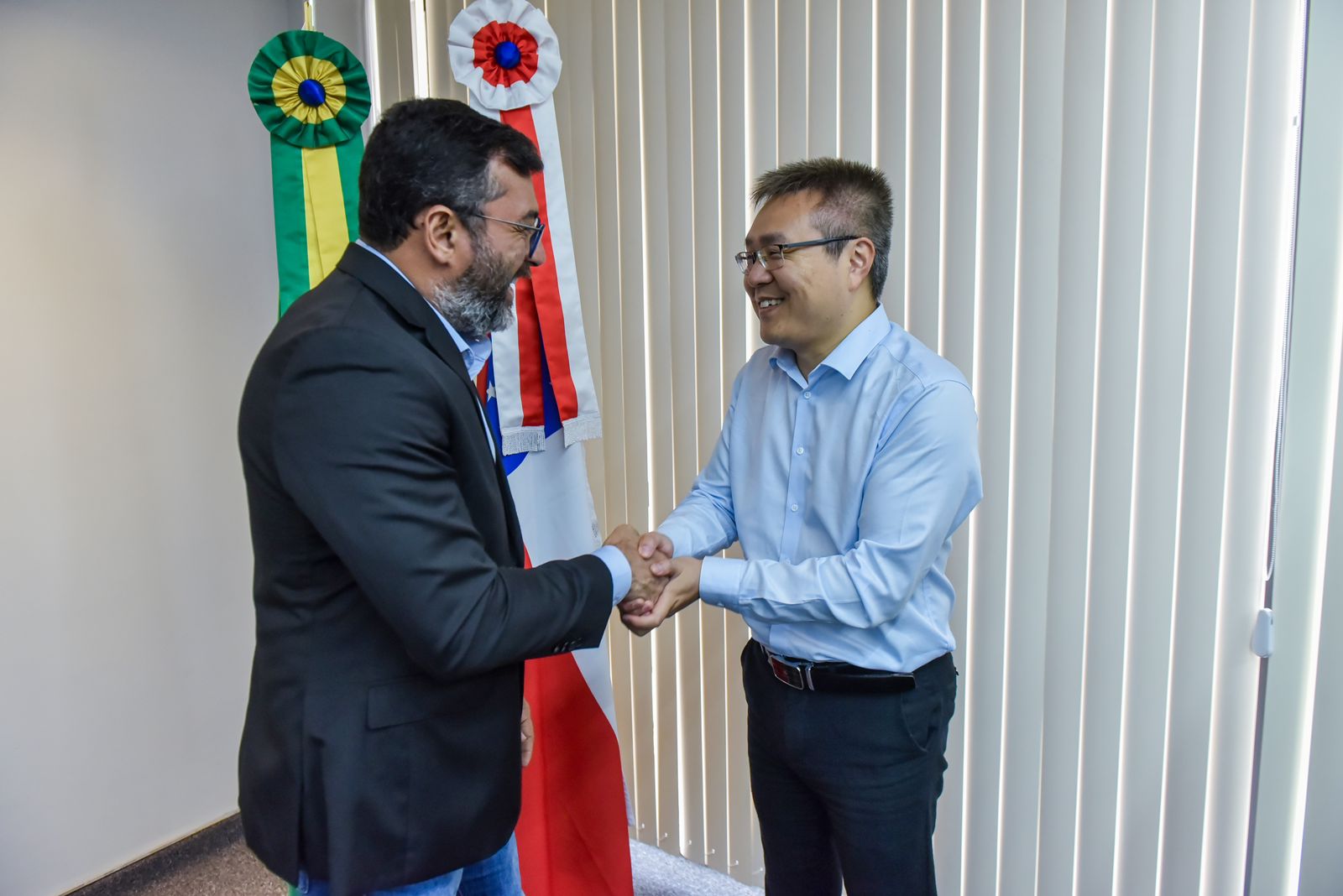 Wilson Lima se reúne com executivos do setor de energia solar e reafirma compromisso com a ZFM