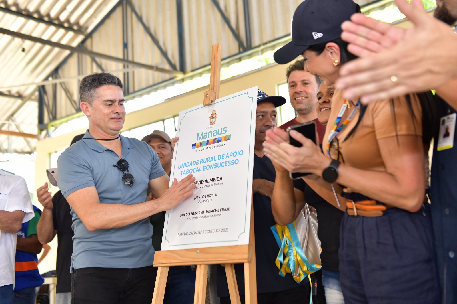 Prefeito ressalta ampliação dos serviços básicos de saúde nas comunidades do rio Amazonas