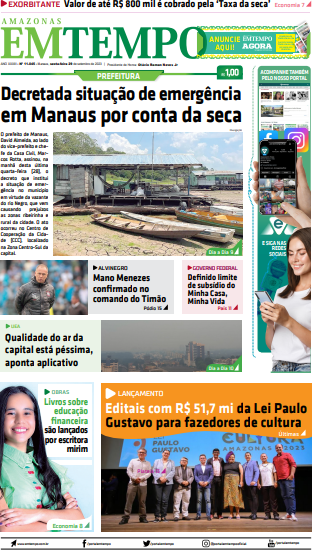 Jornal Em Tempo Sexta Feira 29 De Setembro De 2023 Portal Em Tempo 