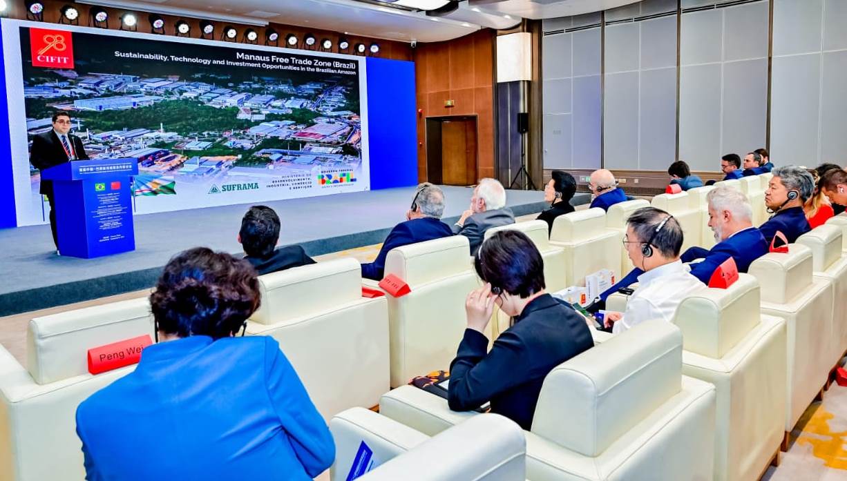 Projeto Zona Franca de Manaus é apresentado na China pela Suframa
