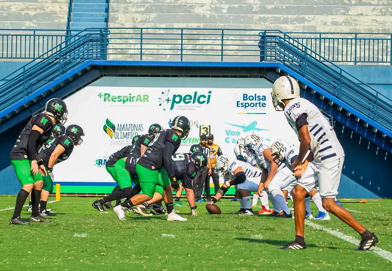 Manaus FA beats Remo Lions and remains undefeated in the Brazilian American Football Championship