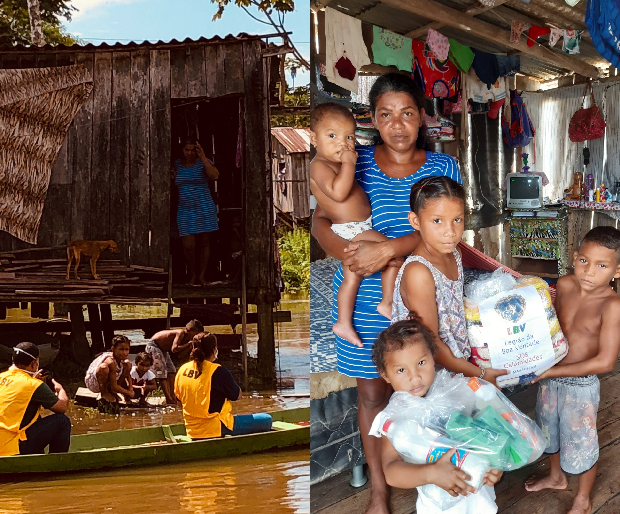 Campanha Natal Permanente em prol das vítimas da seca na região amazônica