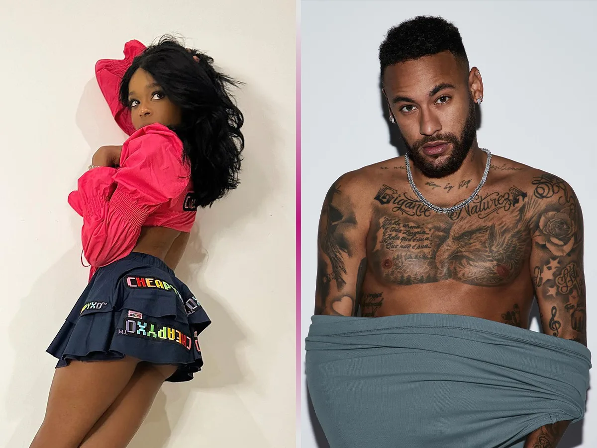 Azealia Banks critica Neymar em foto de cueca para marca Kardashian: “Não tem mala grande”
