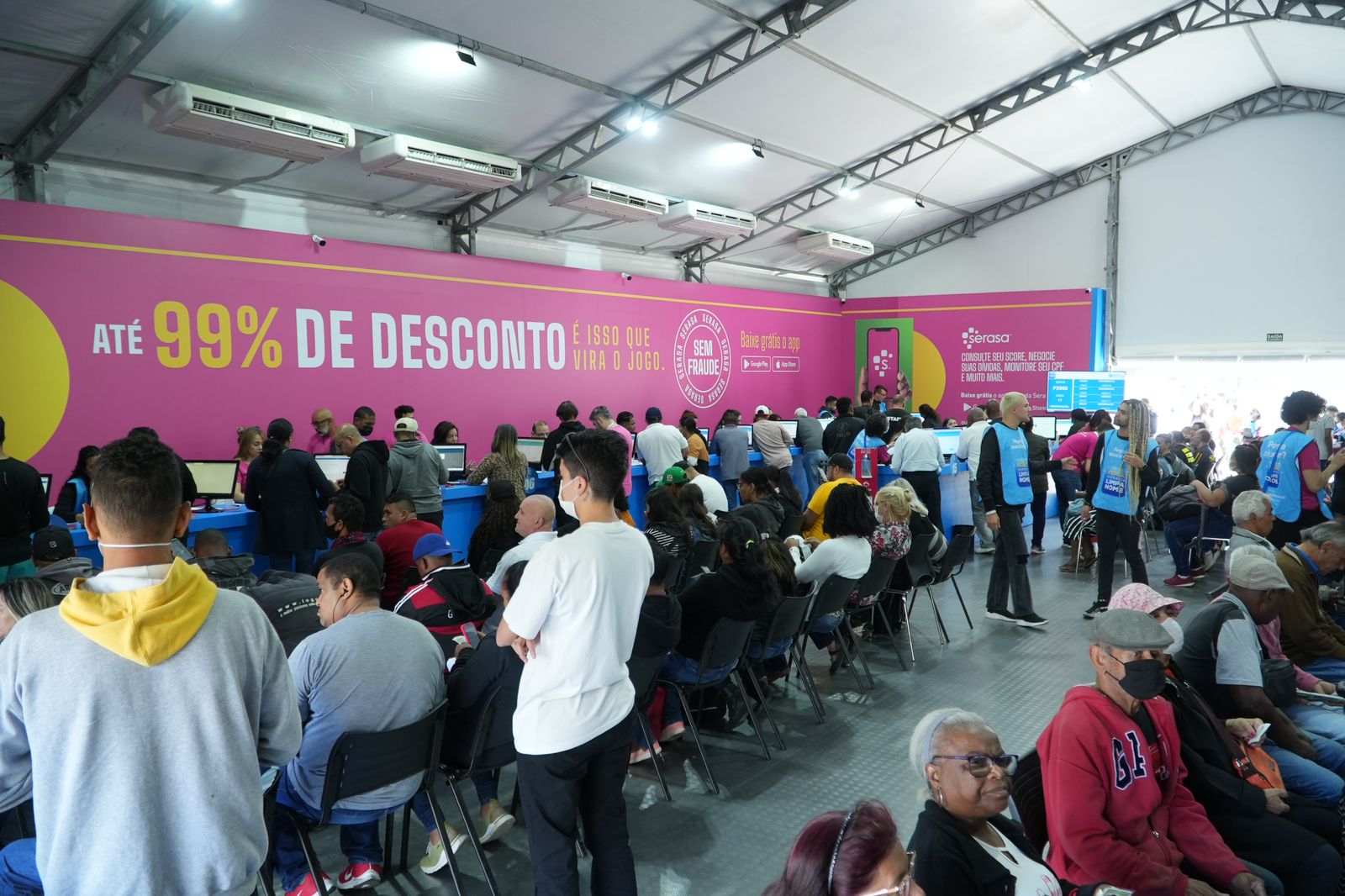 No Amazonas, inadimplentes podem negociar dívidas no Feirão Limpa Nome da Serasa