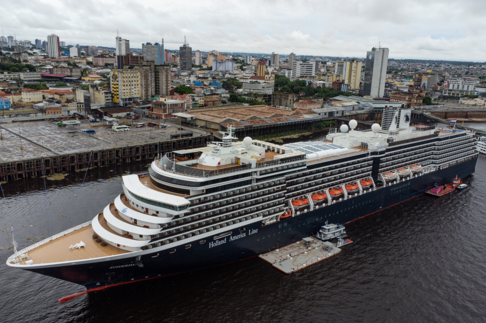 Cruise Season: First ship of the year arrives with more than 2 thousand tourists in Amazonas