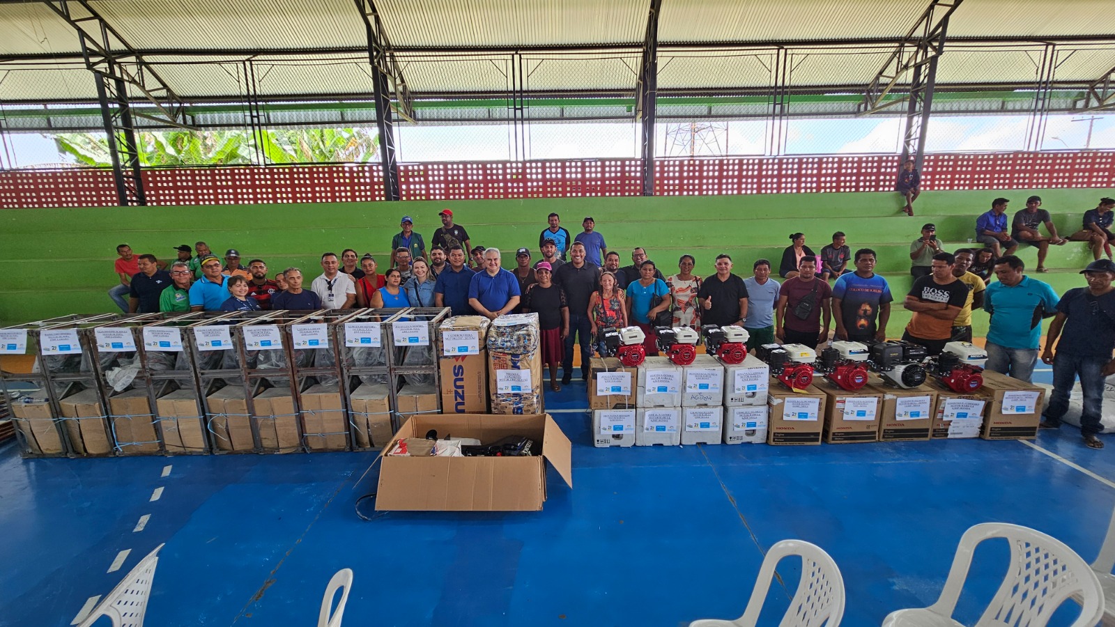 Rural producers in Amazonas receive over R million in agricultural implements