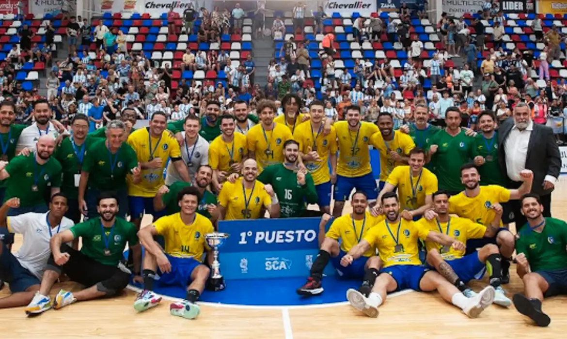Brazil beats Argentina and wins the South-Central American Handball Championship