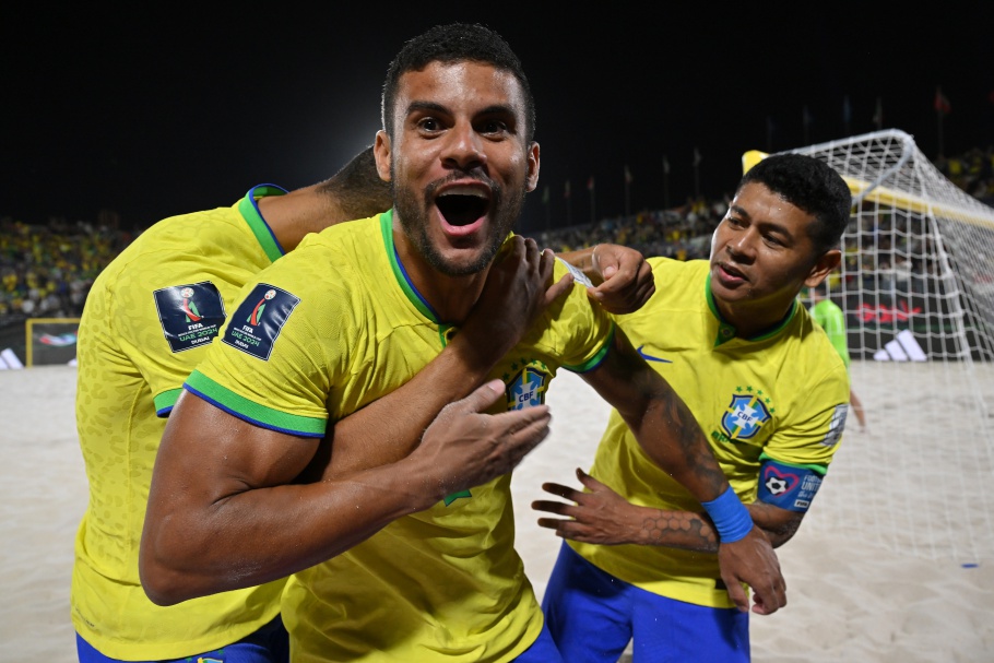Brendo marcou o quinto gol brasileiro