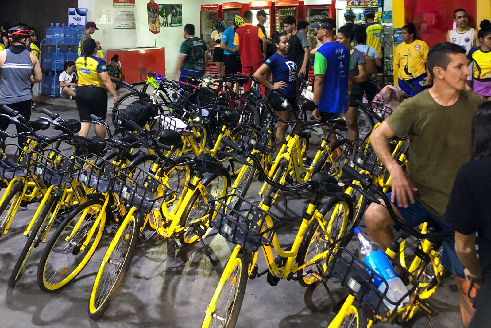 Project provides 108 bicycles for free night rides in Manaus, this Tuesday (20)
