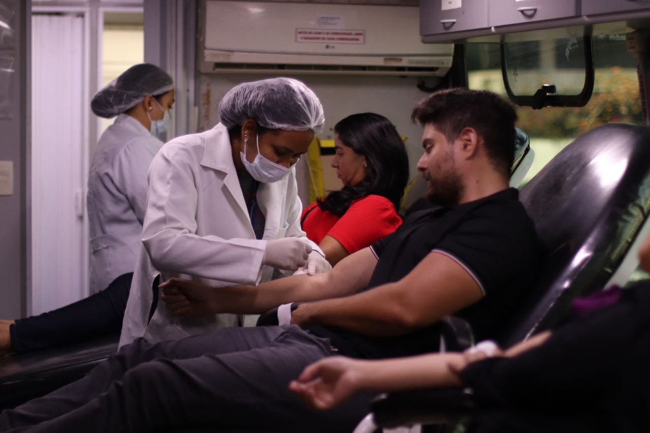 Sefaz and HEMOAM carry out blood donation campaign