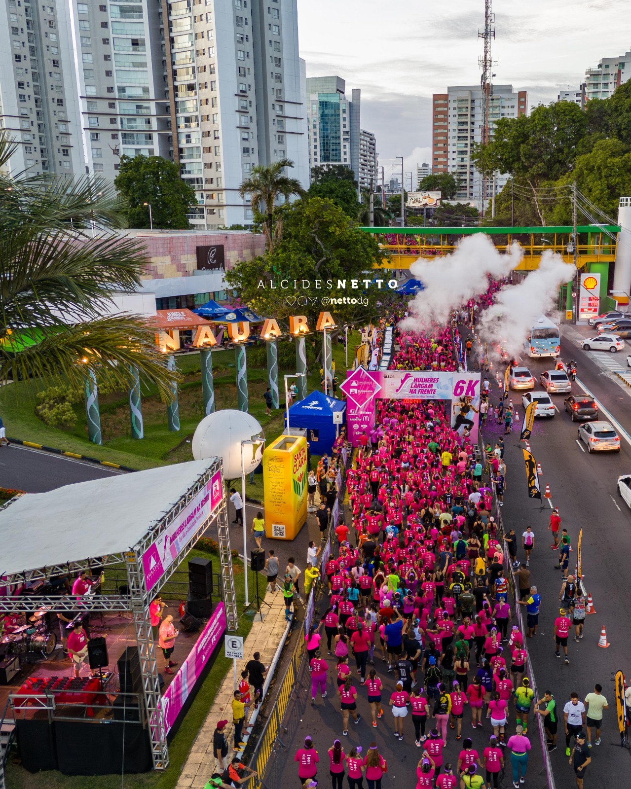 ‘Women Largam na Frente’ race debuts in Manaus