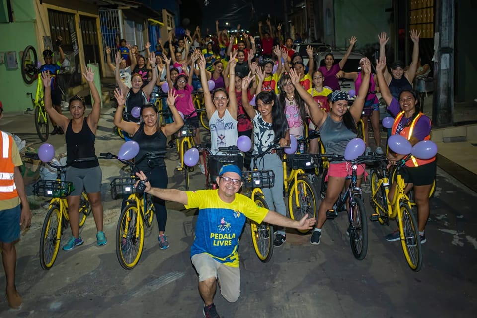 In Manaus, Pedala Livre celebrates International Women’s Day with a cycling tour