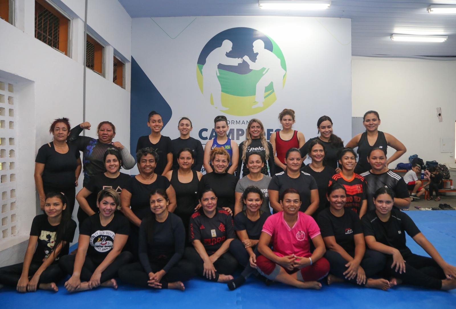 Exclusive center for women at Formando Champions has students from the Self Defense Course