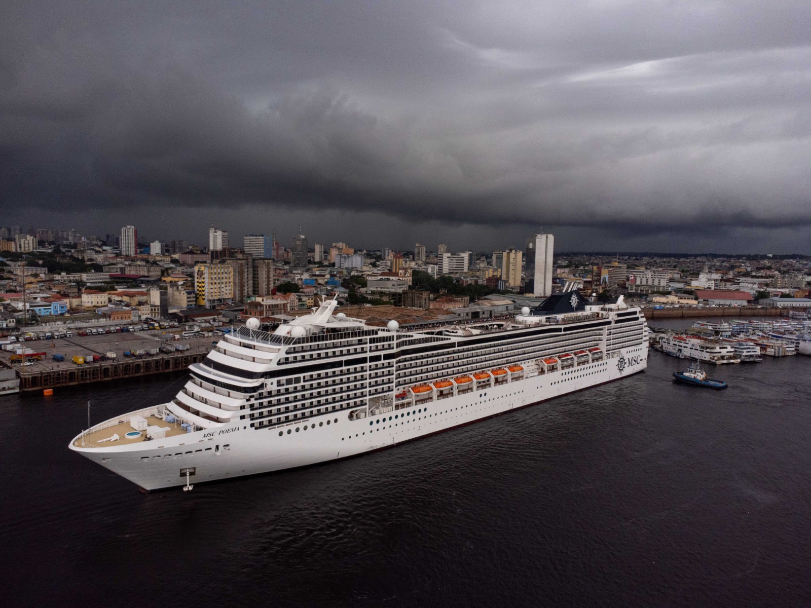 Cruise arrives in Manaus with 3 thousand tourists