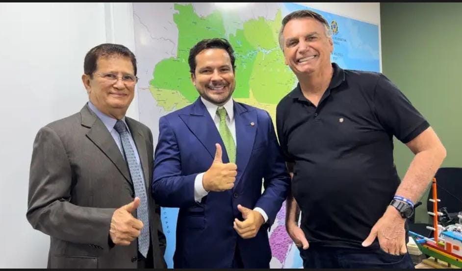 Captain Alberto Neto receives support from Bolsonaro as pre-candidate for Mayor of Manaus